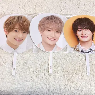 우키쇼 히다카 부채 3개 세트