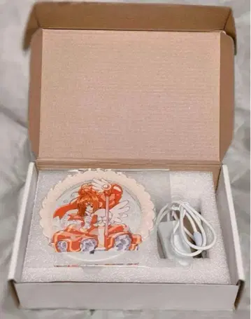 Q-pot 카드캡터 사쿠라 라이트업 액세서리 스탠드 아크릴 스탠드