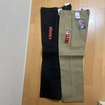 디키즈 874 34 30 블랙 베이지 2개 세트