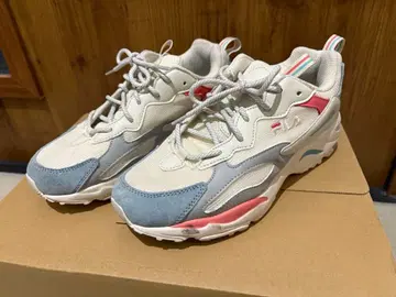 FILA 스니커즈 화이트/그레이/핑크