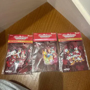 디즈니 크리스마스 오너먼트 2025 3개 세트