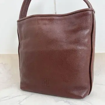 HIROFU 히로후 원숄더 토트백 세로형 A4 수납 주름 가죽