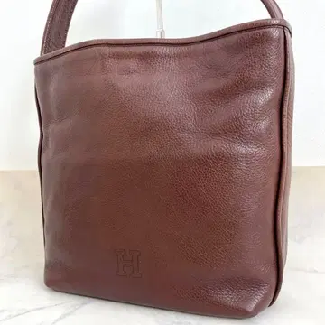 HIROFU 히로후 원숄더 토트백 세로형 A4 수납 주름 가죽