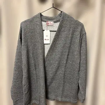 WOODY HOUSE Mao made 그레이 가디건 FREE