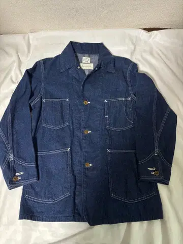 Orslow x Beams Fennica 데님 커버올 50s