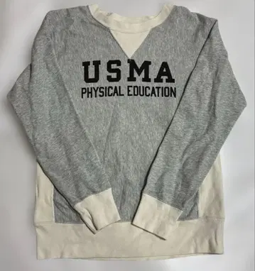 BEAMS 챔피언 USMA 리버스 위브 맨투맨 양V 복각