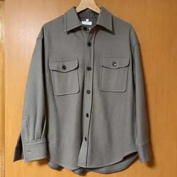 [ BEAUTY&YOUTH ] 베이지 셔츠 자켓