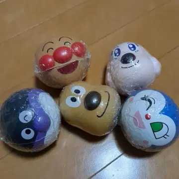 미개봉 호빵맨 캡슐 토이 5개 세트