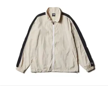 나일론 자켓 L 베이지 블랙