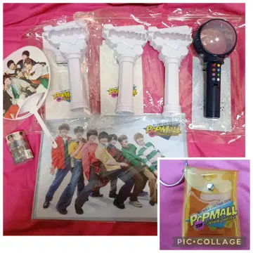 나니와단시 응원봉 세트 덤