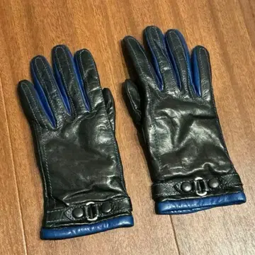 Sermoneta gloves 캐시미어 라이너 그로브 바이컬러 7
