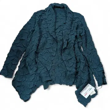 택 포함 미사용 Pleats by Monica 플리츠 가디건