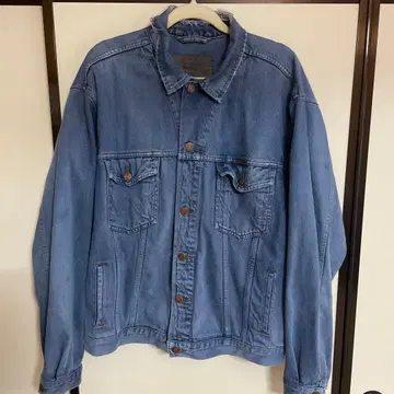 Wrangler 라이트 블루 데님 자켓 오버 사이즈