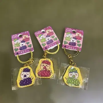 야마나시 지역 한정 치이카와 (먼작귀) 키링 3종 새상품 미개봉