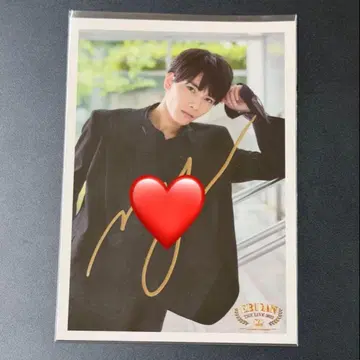 겐지부 무토 준 브로마이드 사인 포함 에비라이