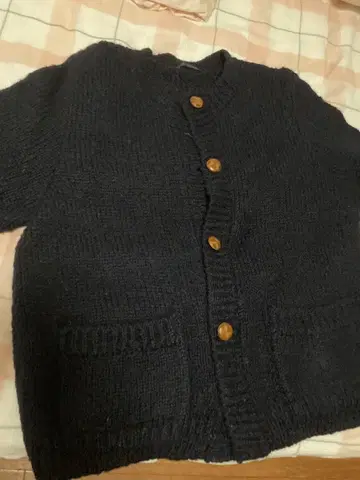 THE CRUX 네이비 가디건