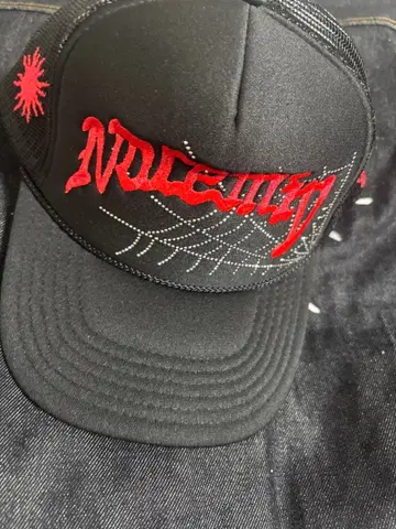 NoREMID 스파이더 웹 캡 블랙