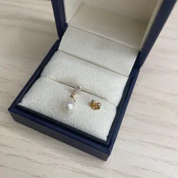 ete 펄 드롭 귀걸이 (한쪽용)