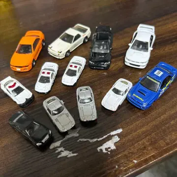 미니카 세트 스바루 스포츠카 순찰차