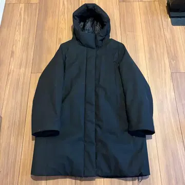 UNIQLO 하이브리드 다운 후드티 M 블랙 거의 미사용