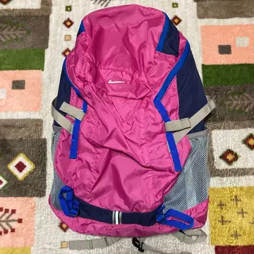나이키 스포츠 백팩 등산 핑크 블루 y2k