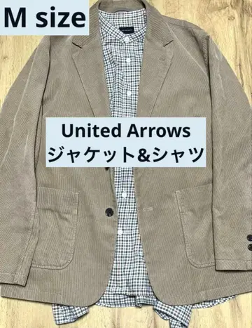 [ 유나이티드 애로우즈 ] 자켓&셔츠 세트
