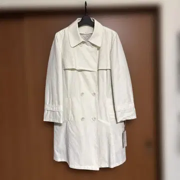 새상품 SIV PURE 시브레 시바타 롱 코트 화이트