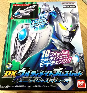 울트라맨 제로 DX 얼티밋 팔찌 & 뉴 제네 브로치