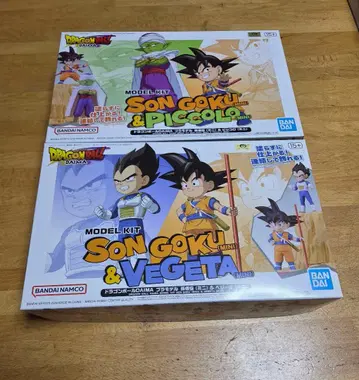 [ 미사용 새상품 ] 드래곤볼 DAIMA 프라 모델 2종 세트