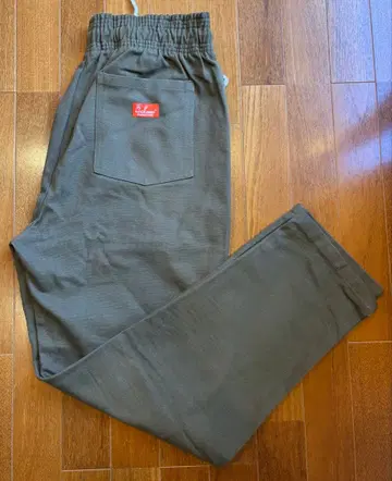 Cookman 셰프 팬츠 덕 캔버스 L 올리브