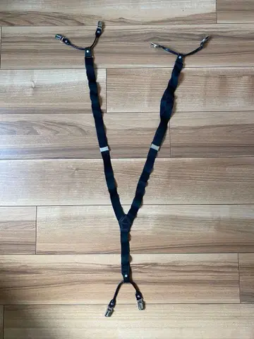 Y's for men 블랙 서스펜더