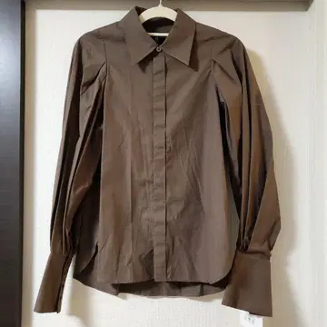 야마다야 셔츠 블라우스 다크 브라운 8years