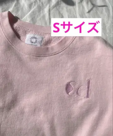 ceedee apparel 맨투맨 핑크 S 사이즈