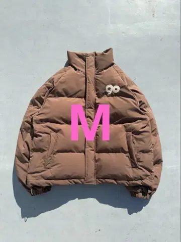 9090 Logo Rich Puffer Jacket M