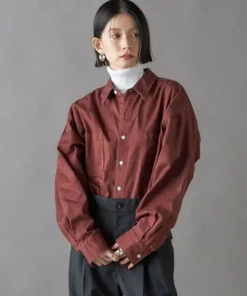 1er Arrondissement 질 원더 코튼 셔츠