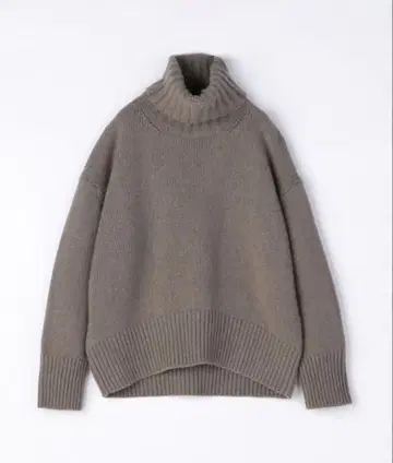 파인 울 하이넥 스웨터 S