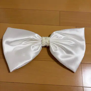 타카미 브라이덜 웨딩 드레스 뒷모습 리본만 빅 리본