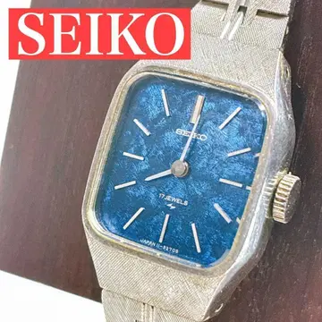 SEIKO 세이코 수동 와인딩 시계 여성용 17석 작동품