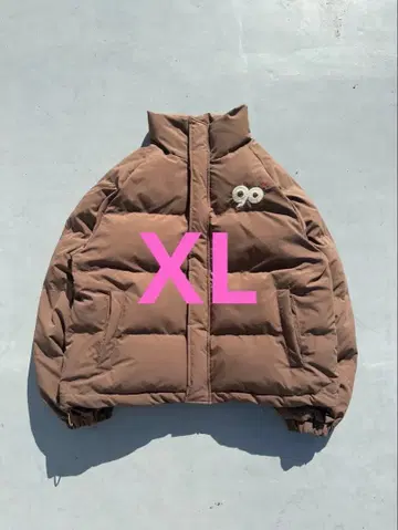 9090 Logo Rich Puffer Jacket XL