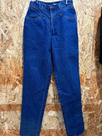 80s 록키 마운틴 USA제 데님 팬츠 하이웨스트 탈론 지퍼