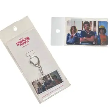 기묘한 이야기 키링 클리어 카드 2종 세트