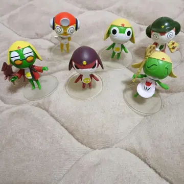 캐릭터 셀 개구리 중사 케로로 6세트