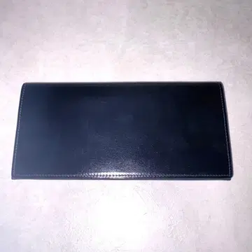 미사용 CYPRIS 지퍼부 사사마치 장지갑 코도반 & 시라사기 가죽