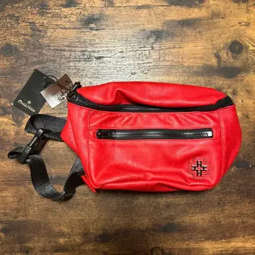 데이비드 힉스 바디백 레드