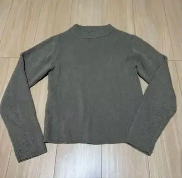 아메리빈티지 그레이지 하이넥 니트 긴팔