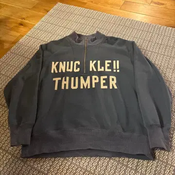 세타가야 베이스 하프 지퍼 맨투맨 L 사이즈