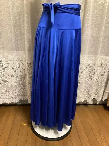 플라멩코 파르다(스커트) 블루 계열