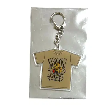 유리 YUURI 2 카키 아카이브 티셔츠 키링 미사용 새상품 익명