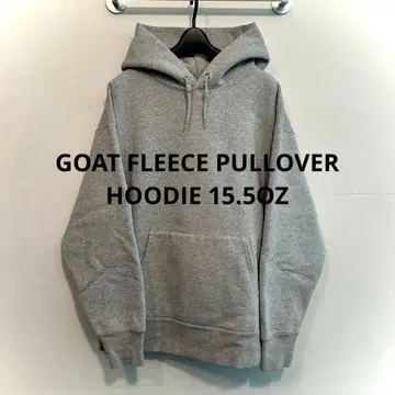 GOAT PULLOVER HOODIE [ L ] 고트 그레이 후드티
