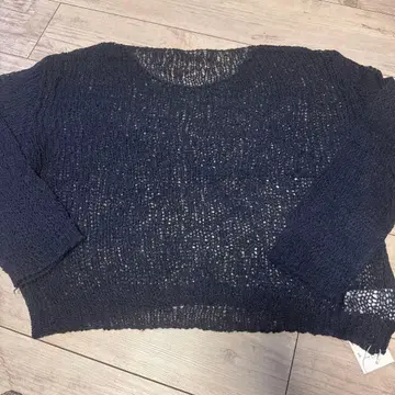 MURUA 네이비 니트탑 F